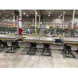 Lot Southworth Roller Top Hydraulic Lift Tables