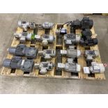 Assorted Motors, Gear Drives &amp; Contents of 2 Pallets