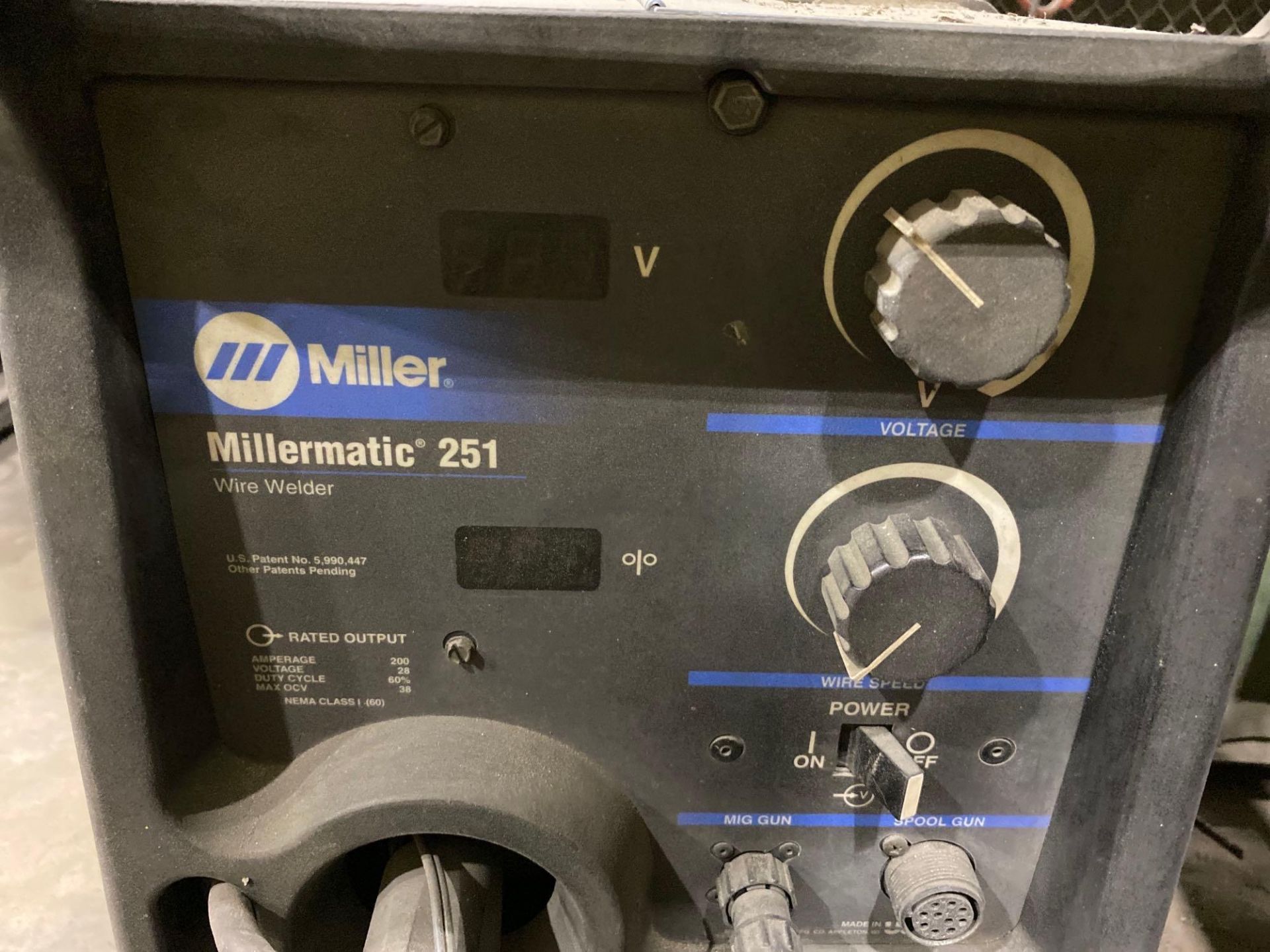 Miller Millermatic 251 Wire Welder - Image 2 of 3