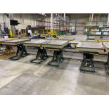 Lot Southworth Roller Top Hydraulic Lift Tables