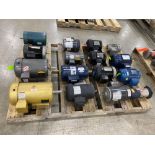 Assorted Motors Contents of Pallet