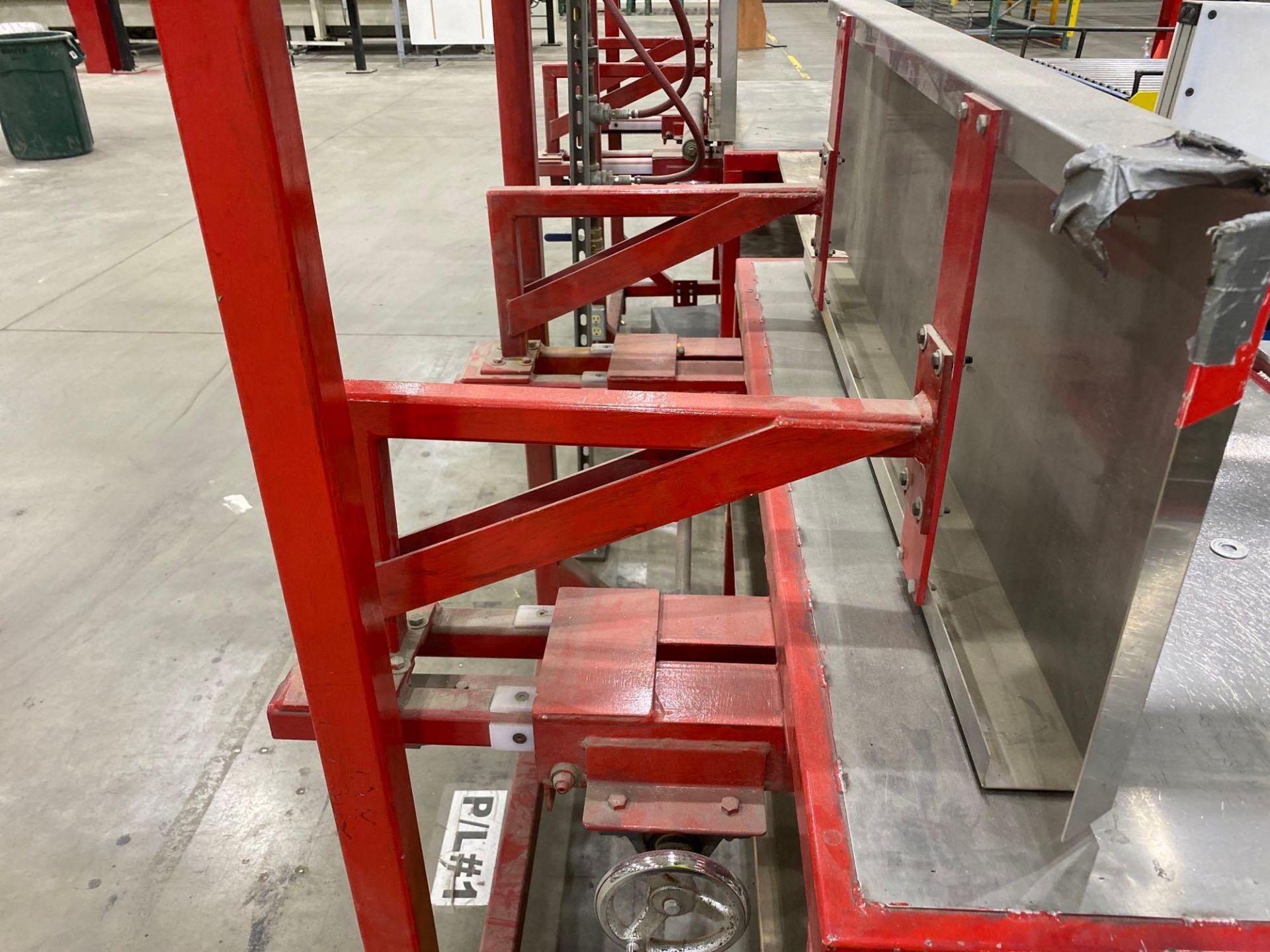 Lot Boxmaking Station, Metal Workstation, Table Top w/Pneumatic Line - Image 3 of 4