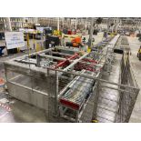 ENTIRETY BID Lot Boxmaking Station, Metal Workstations, Belt Conveyor & Hot Glue Lines