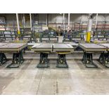 Lot Southworth Roller Top Hydraulic Lift Tables