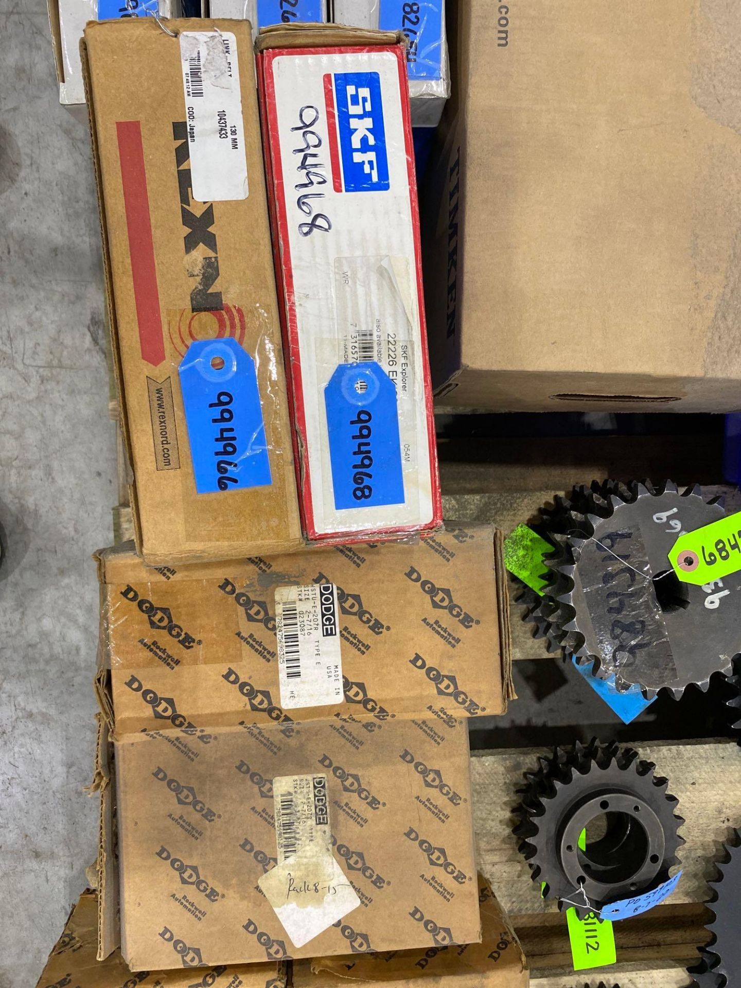 Assorted Bearings, Sprockets, &amp; Related, Contents of 4 Pallets - Image 17 of 28