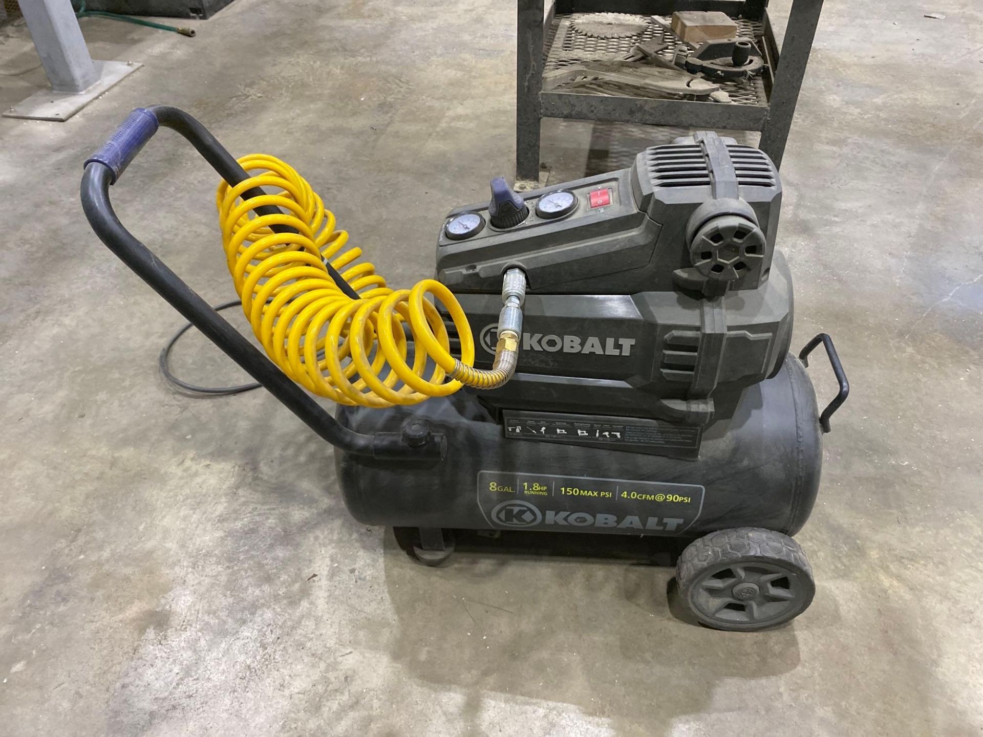 Kobalt 8 gal Portable Compressor