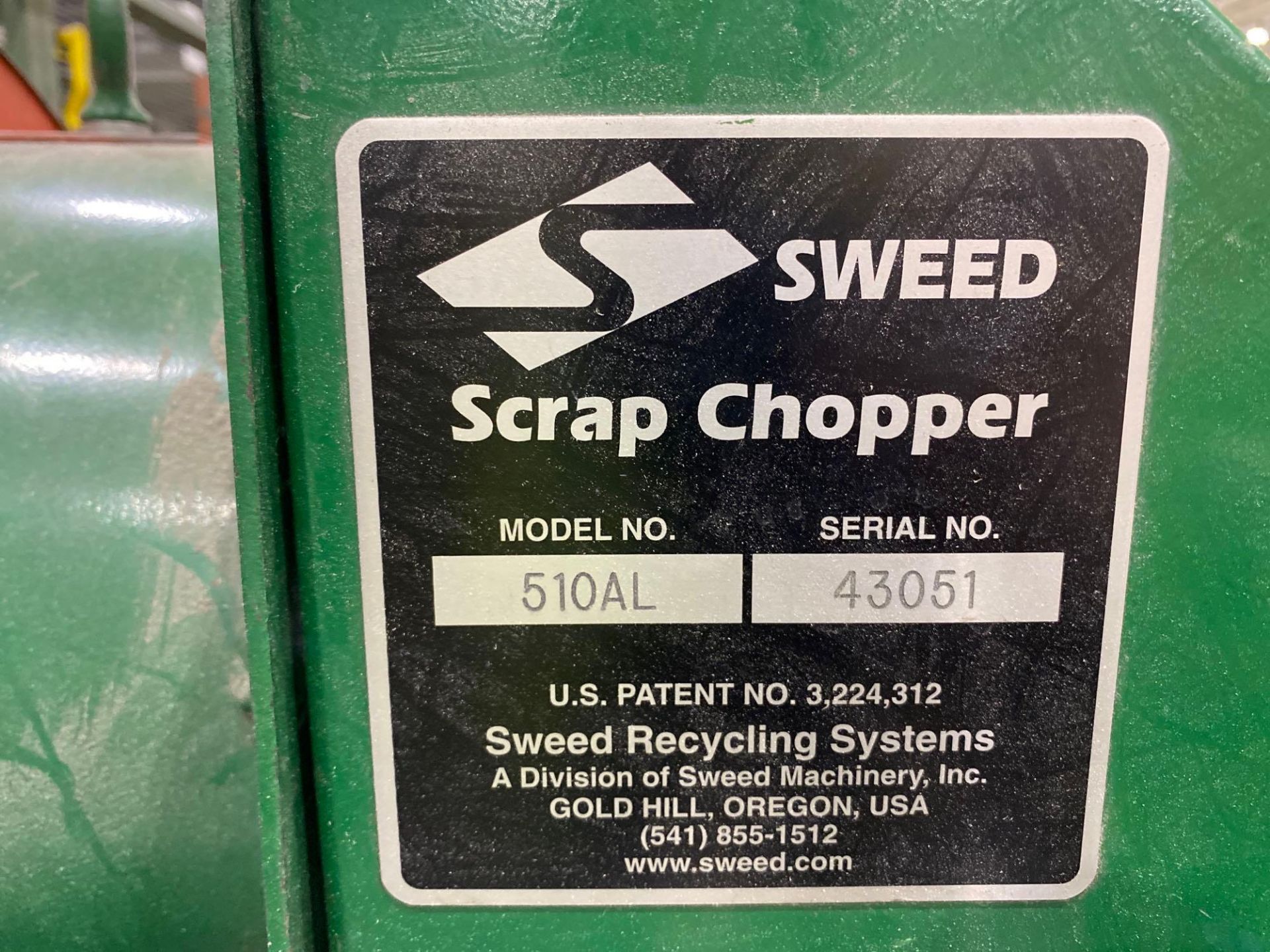 Sweed 510AL Scrap Metal Chopper - Image 3 of 3