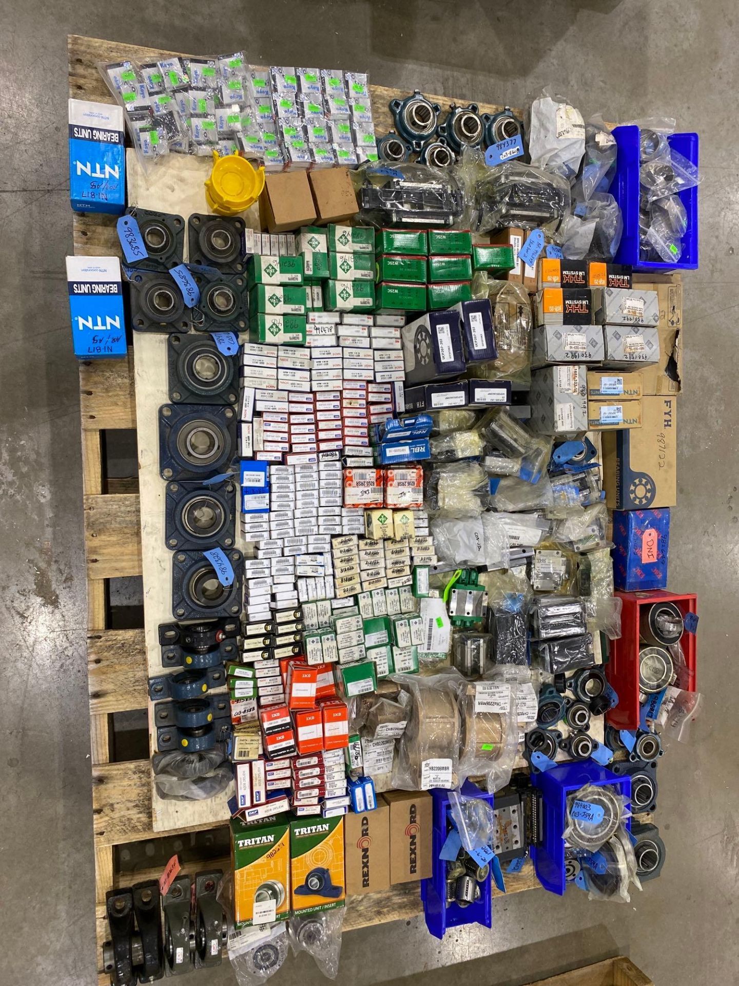 Assorted Bearings, Sprockets, & Related, Contents of 4 Pallets - Image 4 of 28