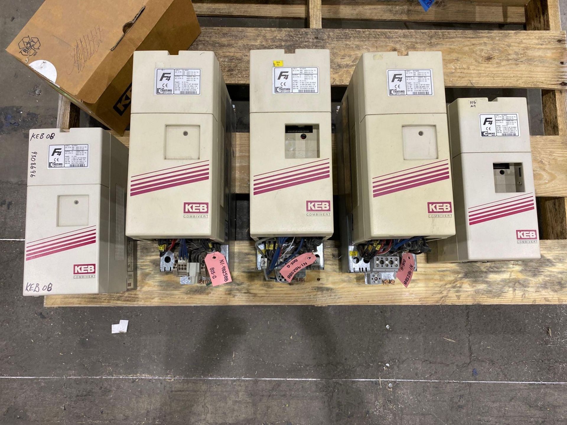 Assorted Keb AC Drives