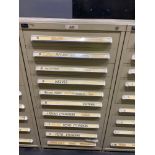 Vidmar 10 Drawer Cabinet w/Contents