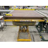 Lot Econo Lifts Roller Top Hydraulic Lift Table