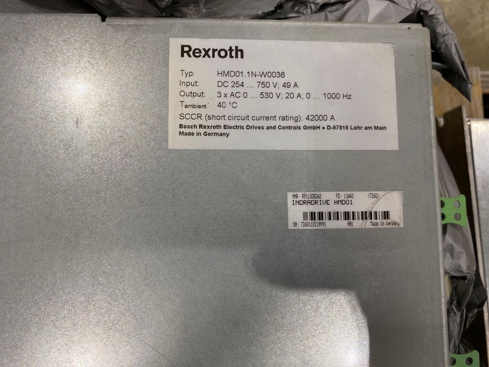 Assorted Rexroth Indramat Drivers & Drives - Image 2 of 5