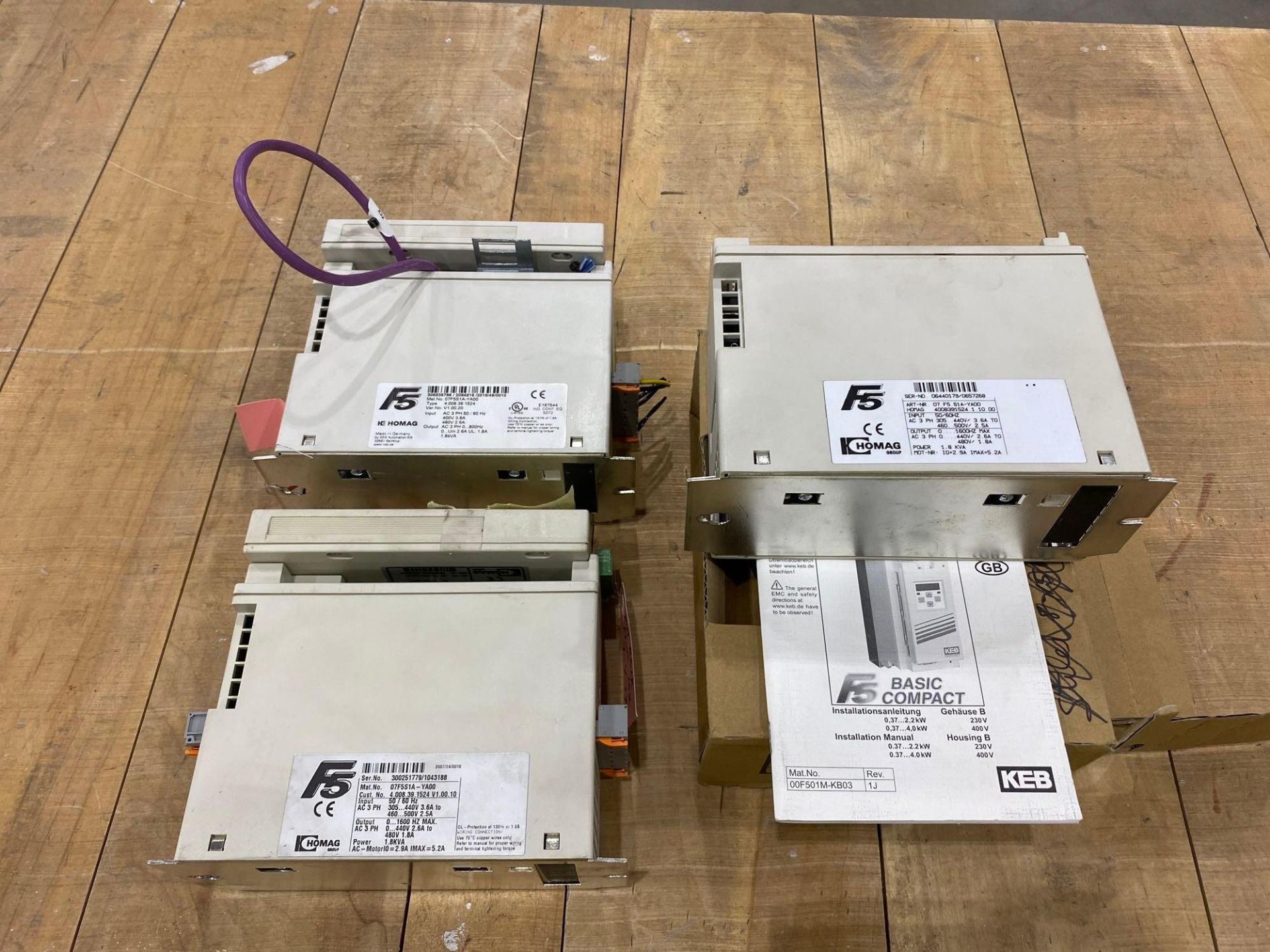 3 Keb 07.F5.S1A-YA00 AC Drives