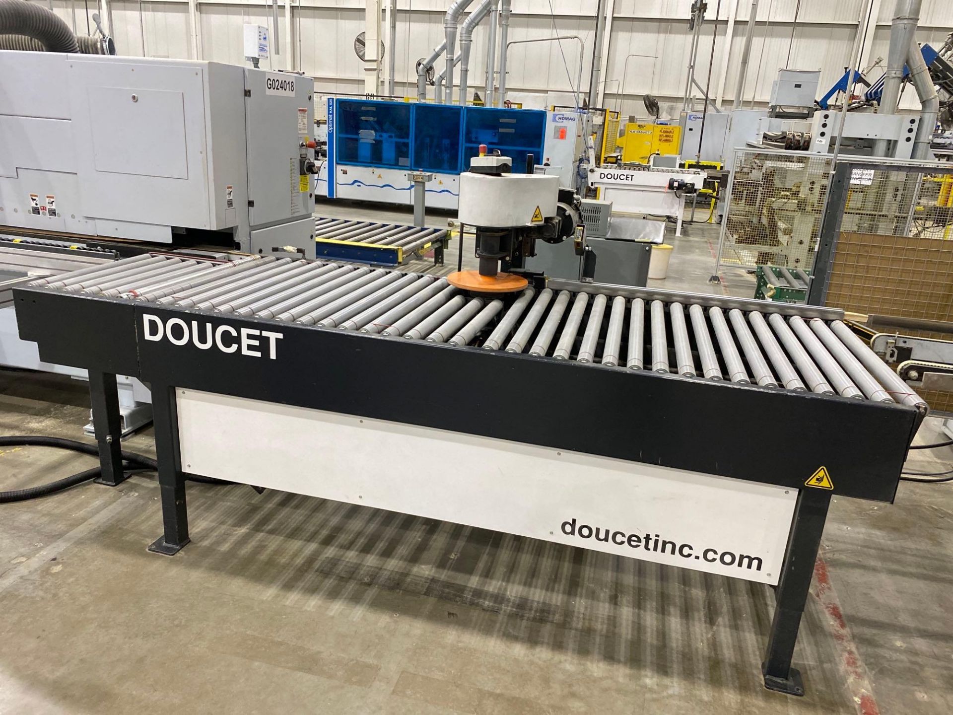 Doucet MSP-TOURNEUR DE PANNEAUX Panel Turning Conveyor