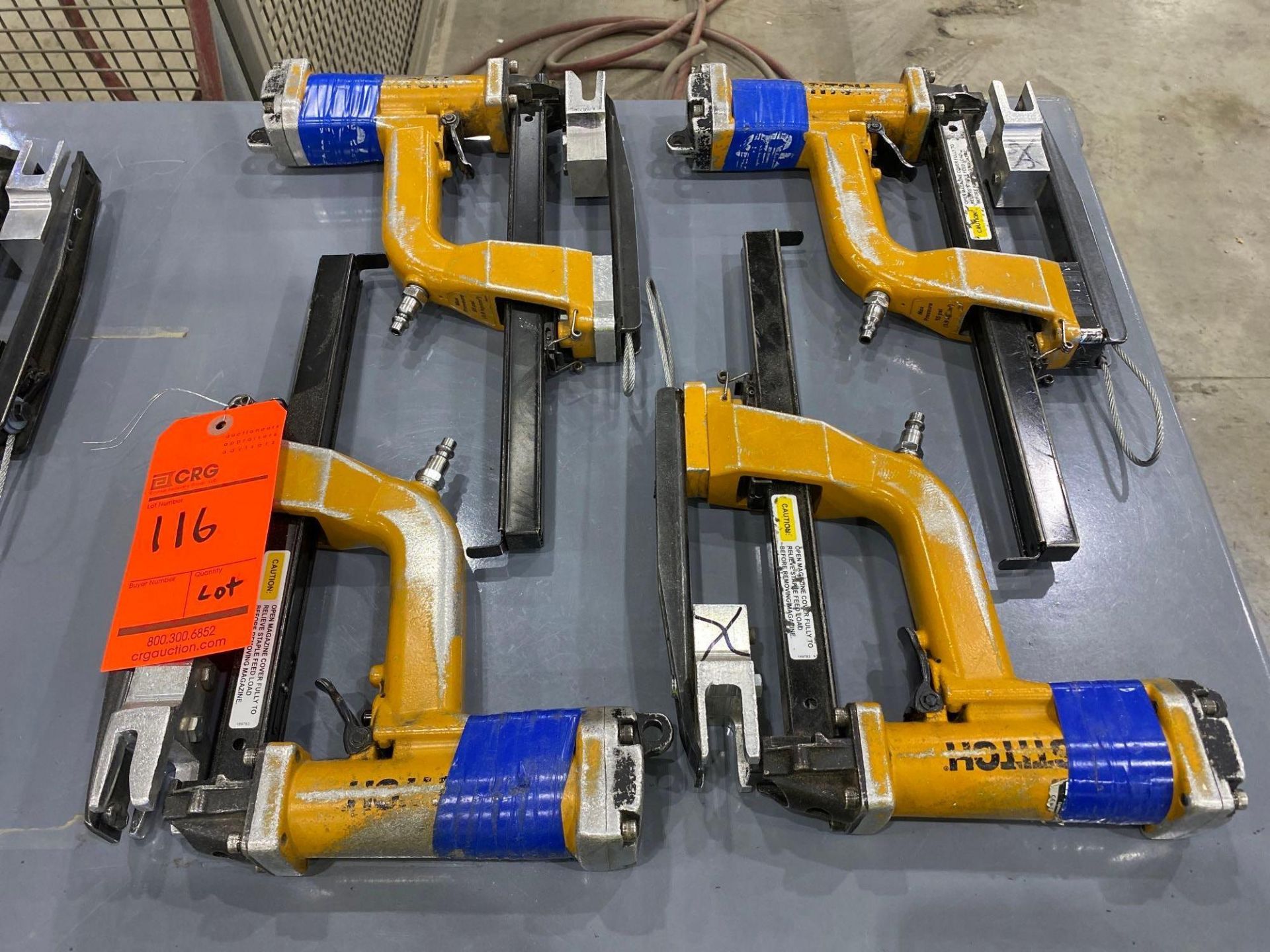 Lot Bostitch Pneumatic Staplers