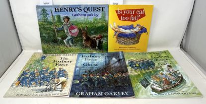 Oakley (Graham), The Foxbury Force and The Pirates, signed by the author, The Foxbury Force,