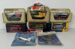 A Corgi James Bond 007 Goldeneye model, and assorted other toys (box)