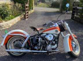 1958 Harley Davidson Panhead Duoglide