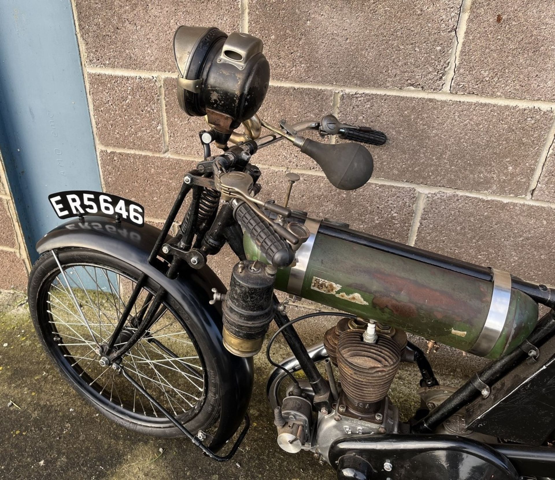 1925 BSA Model B Round Tank Being sold without reserve Registration number ER 5646 Frame number - Image 13 of 14