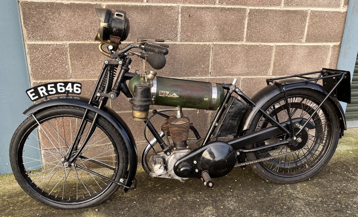 1925 BSA Model B Round Tank Being sold without reserve Registration number ER 5646 Frame number - Image 2 of 14