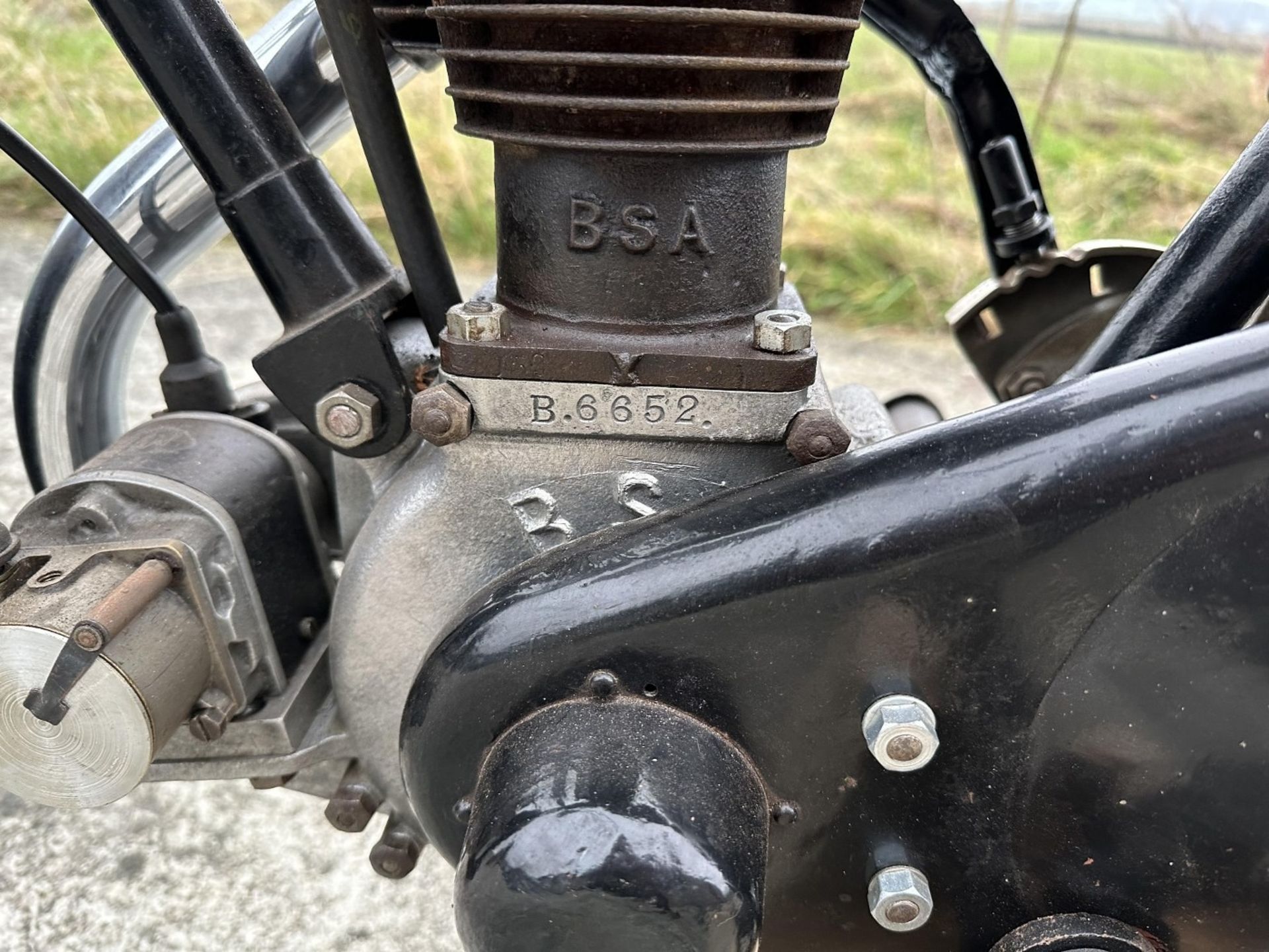 1925 BSA Model B Round Tank Being sold without reserve Registration number ER 5646 Frame number - Image 9 of 14