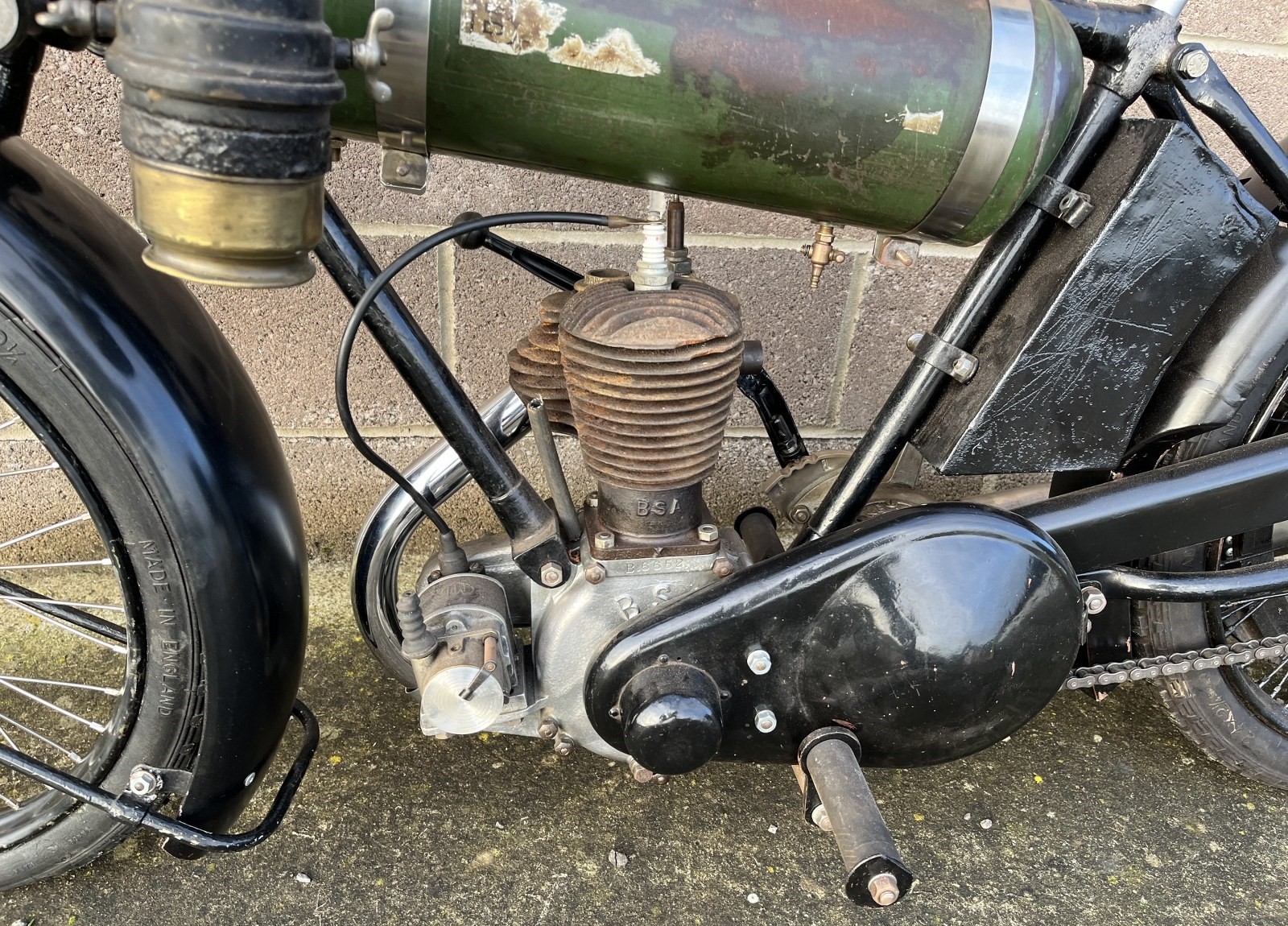 1925 BSA Model B Round Tank Being sold without reserve Registration number ER 5646 Frame number - Image 7 of 14