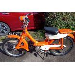 1972 Honda PC 50 Registration number AVJ 72L Frame number 2060984 Engine number 65580 959 recorded