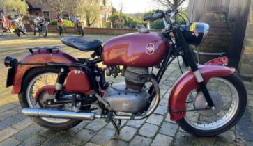 1956 Gilera B300 Extra Registration number ABW 755X Frame number 31/447 Engine number From a West
