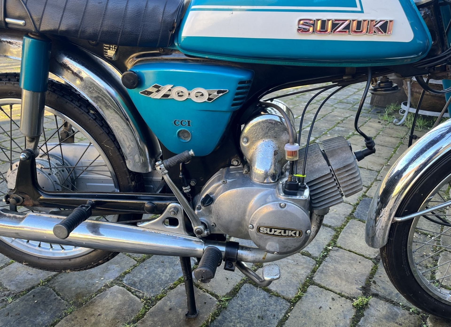 1973 Suzuki A100 Registration number WPR 377M Frame number 115386 Engine number 141279 From a West - Image 5 of 10