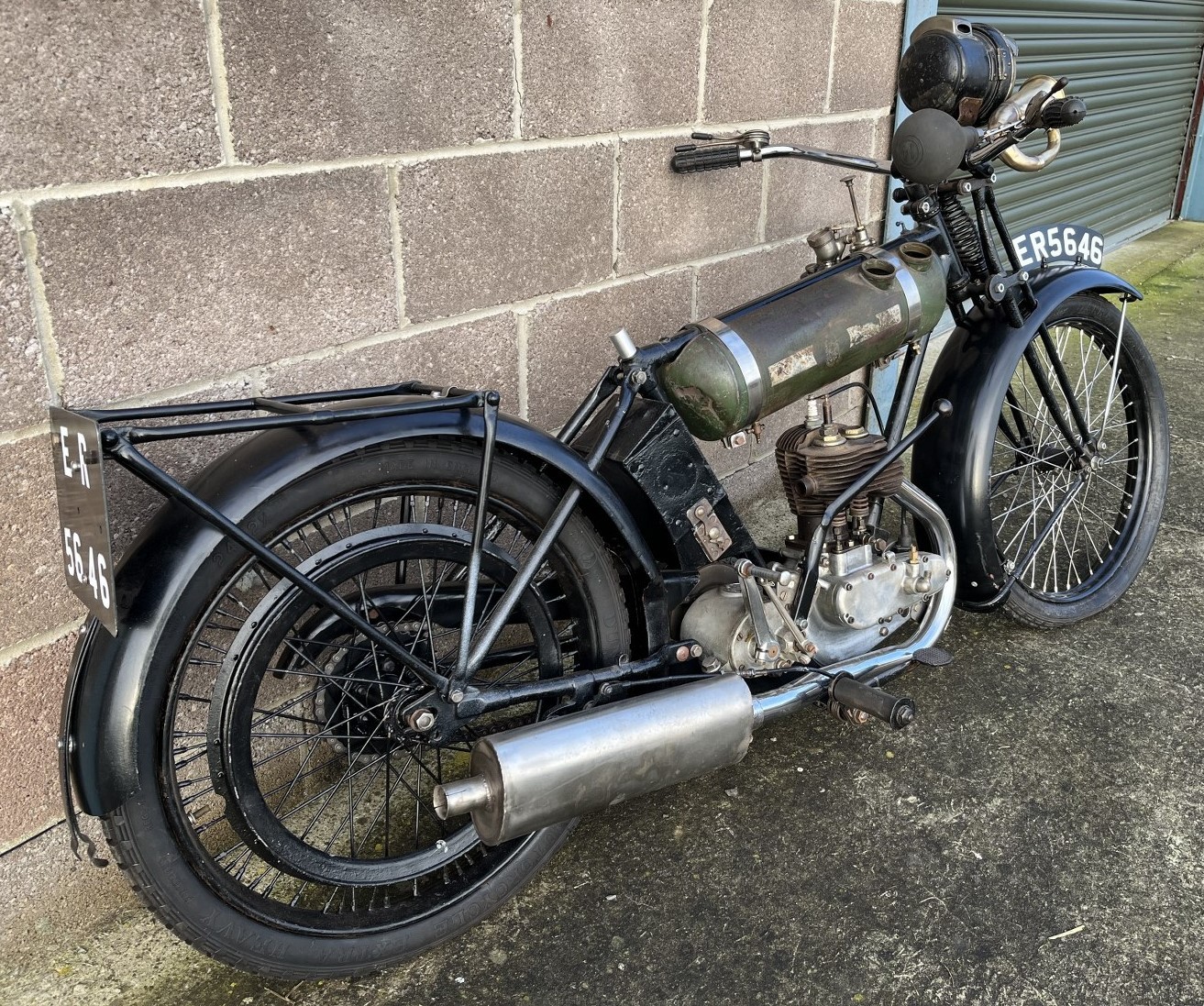 1925 BSA Model B Round Tank Being sold without reserve Registration number ER 5646 Frame number - Image 5 of 14