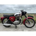 1962 BSA A65 Registration number NMX 261 Frame number A50 313 Engine number A65 220 From a