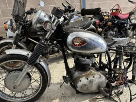 1963 BSA A65 project Being sold without reserve Registration number MSL 625 Frame number A50-4830