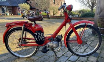 1955 Lambretta 48A Registration number 720 XVC Frame number 012298 Engine number From a West Country