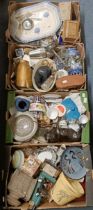 Assorted ceramics and other items (4 boxes)