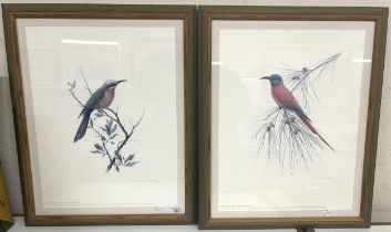 A print of a bird, and another (2)