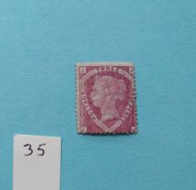 A one and a half pence rose red, mint, unmounted, full gum, cat £500