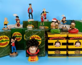 A Robert Harrop The Beano and Dandy Bubble & Speak figure, Gnasher No BDBSO2, BDSO1, WB03, WB06,