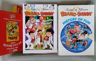Assorted Beano comics and related items (box)