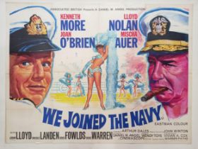 We Joined The Navy, 1962, UK Quad film poster, 76.2 x 101.6 cm Folded