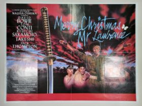 Merry Christmas Mr Lawrence, 1983, UK Quad film poster, 76.2 x 101.6 cm Folded