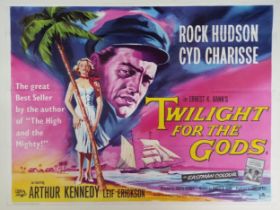 Twilight For The Gods, 1958, UK Quad film poster, 76.2 x 101.6 cm Folded