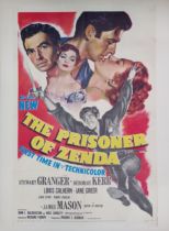 The Prisoner Of Zenda, 1952, US One Sheet film poster, 68.6 x 104.0 cm Folded