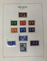A large accumulation of GB stamps, in numerous albums (3 boxes)