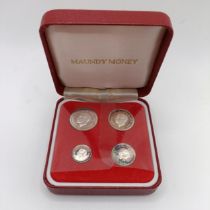 An Edward VIII Maundy coin set, 1936, cased later/postumously produced