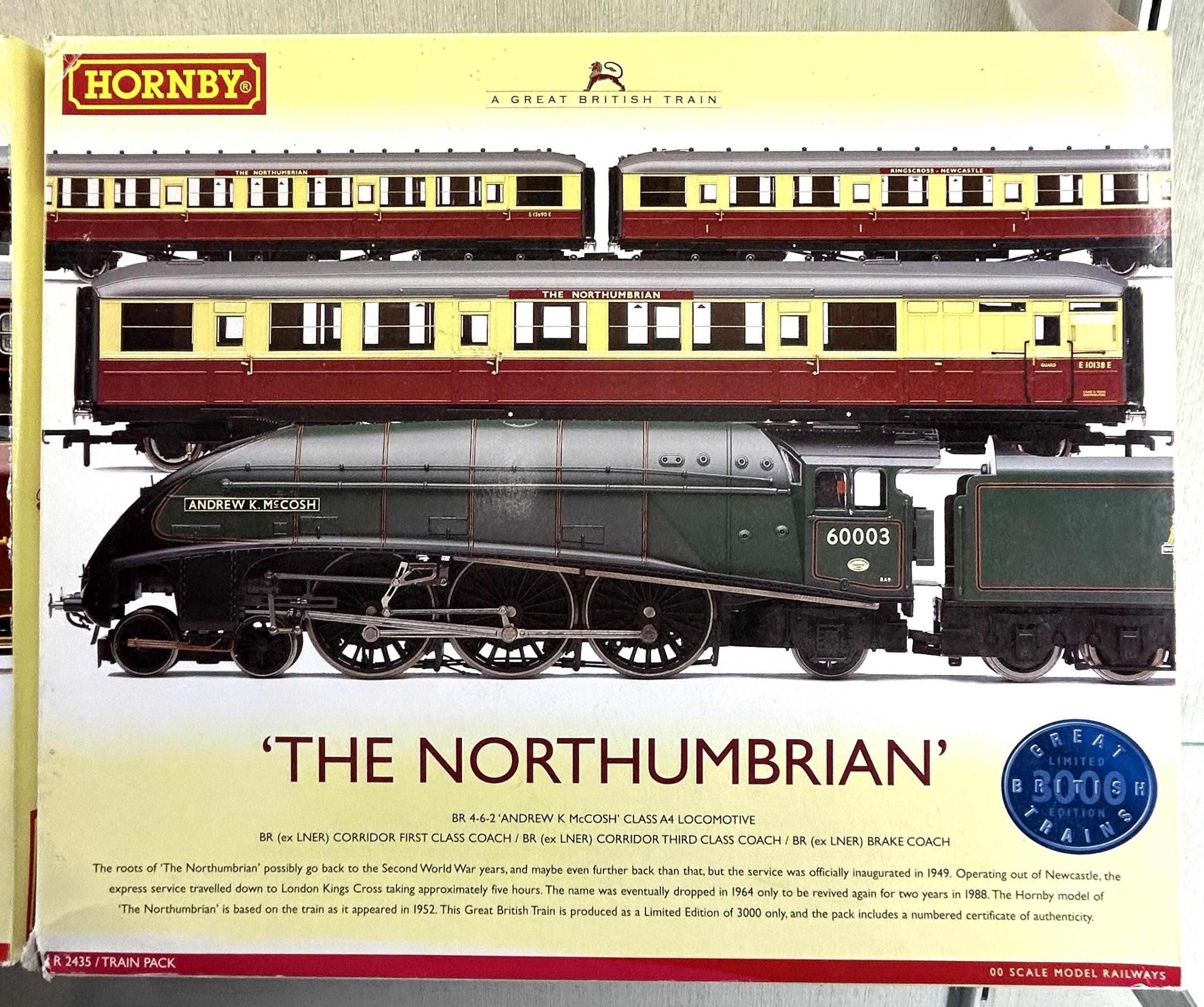 A Hornby OO gauge The Northumbrian train set, No R2435, and The Royal Train set, R2370, both - Image 3 of 3