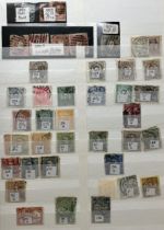 Assorted world stamps, including Italy and Portugal
