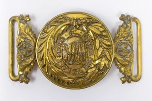 A late 19th/early 20th century West India Regiment belt buckle Provenance: Descent through the