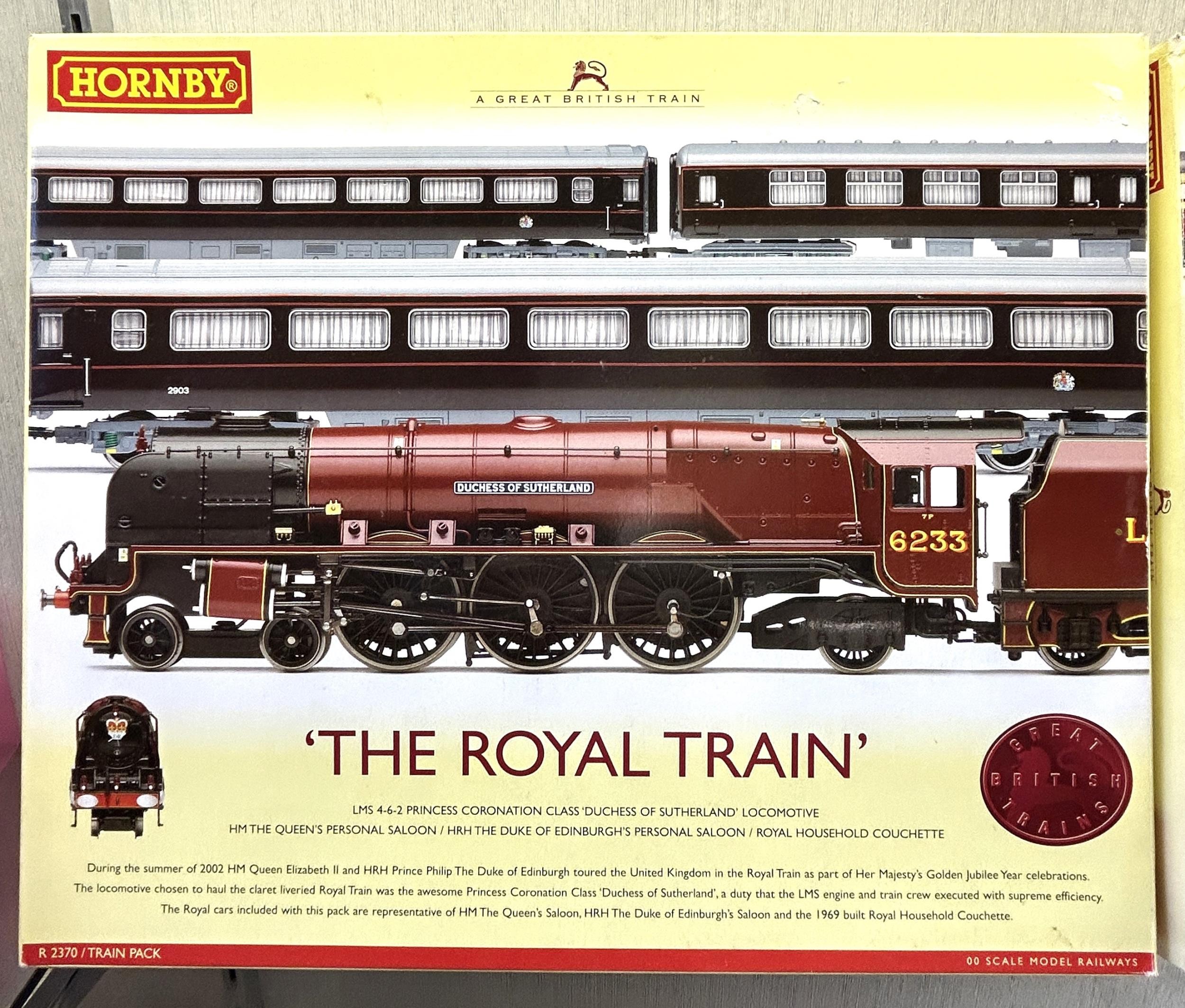 A Hornby OO gauge The Northumbrian train set, No R2435, and The Royal Train set, R2370, both - Image 2 of 3