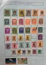 A large group of assorted world stamps, and first day covers, in albums and others loose (qty)