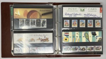 Assorted Royal Mail presentation packs, first day covers and other stamp related items (box)